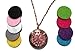 Essential Oils Diffuser Necklace Pendant with 24