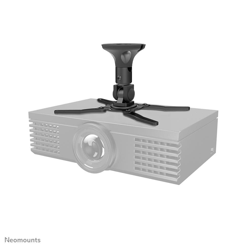 Newstar BEAMER-C50 Universal Projector Ceiling Mount, Height 18.5cm - Black