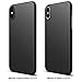 elago Origin Series for iPhone Xs, iPhone X Case - Minimalistic Design Slim Fit Scratch Resistant Protective Cover for Apple iPhone Xs (2018)/ iPhone X (2017) - Black
