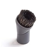 EZ SPARES Vacuum Cleaner Universal Horsehair Dust Small Mini Floor Brush Cleaning Rotating Brush Accepting Replacement for All Brands Like Miele 07132710