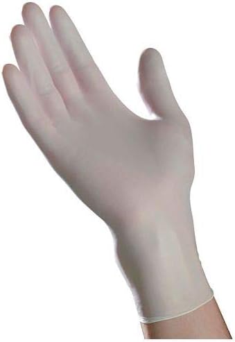 Tradex V5221W-SM White Powder-Free Vinyl Gloves - 10 / CS