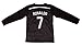 FCRM REAL MADRID #7 RONALDO KIDS BLACK LIMITED EDITION LONG SLEEVE SOCCER JERSEY & SHORTS YOUTH SIZES