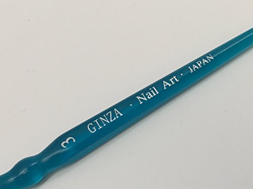 Ginza Japan Brand Premium Acrylic UV Gel Nail Art Design Tips Dotting Painting Brush Pen . Use To Create Marble Effects, Flowers, Dots .