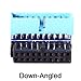 JSER USB 3.0 20pin Male to Female Extension Adapter Down Angled 90 Degree Compatible for Motherboard Mainboard