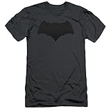 Batman vs. Superman- Batman Logo (Slim Fit) T-Shirt Size M