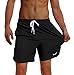 TBMPOY Men's 7'' Quick Dry Active Running Workout Shorts with Mesh Liner Zip Pockets