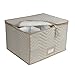 Richards Homewares Deluxe Mocha Fiber Stemware Chest - Holds 12