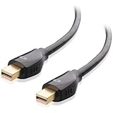 Cable Matters Mini DisplayPort Cable in Black 6 Feet - 4K Resolution Ready