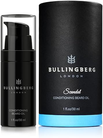 Bullingberg Scandal Luxury Beard Oil Conditioner for Men, Made with Premium Natural Oils, 1 Fl. Oz.