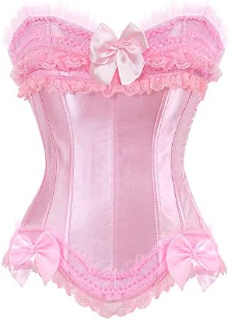 Amazon.com: Corset Dress top Skirt Set Bustier Corsets for Women