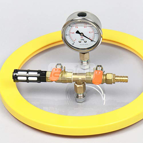 Lab1st 3 Gallon Vacuum Chamber And 5 CFM Pump Kit For Degassing Silicone Epoxy on Galleon