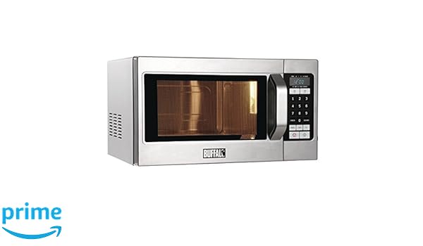 Horno microondas Buffalo comercial y programable, de 1100 W ...