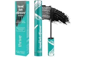 ANTAKY Thrive Mascara Liquid for Lash Extensions Mascara-Brynn Thick and slender,Waterproof and sweat resistant (Black 10.7g/0.38 OZ)