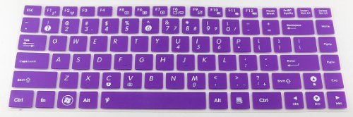 Folox Hot Offer Colored Backlit Keyboard Cover Film for ASUS K42j K42f K43 K42d K45v K46c Vx5 X35 X35s X32u X401 X42n S46c S46e S400 R400e R400v R405 Pro8fj Pro4js F401 X450e X401a X401u X402c E46c (Purple)
