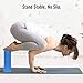 MoKo Yoga Blocks 2 Pack, 9″ x 6″ x 3″ High Density EVA Foam Yoga Exercise Bricks, Eco Friendly & Lightweight, Increase Flexibility & Balance, Great for Stretching & Holding Poses – Bluethumb 3