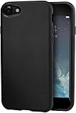 Smartish iPhone 8 / iPhone 7 Slim Case - Kung Fu Grip [Lightweight + Protective] Thin Cover for Apple iPhone 7/8 (Silk) - Black Tie Affair