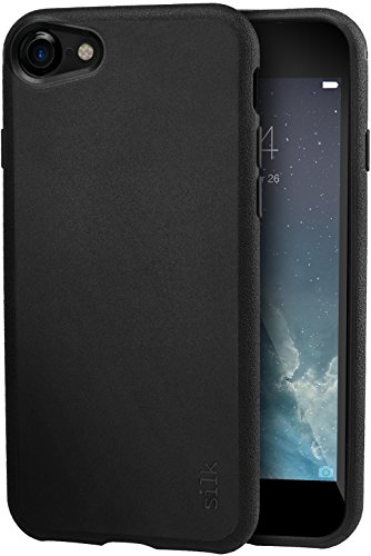 Silk iPhone 8 / iPhone 7 Slim Case - Kung Fu Grip [Lightweight + Protective] Thin Cover for Apple iPhone 7/8 - Black Tie Affair (Best Slim Case Iphone 7)