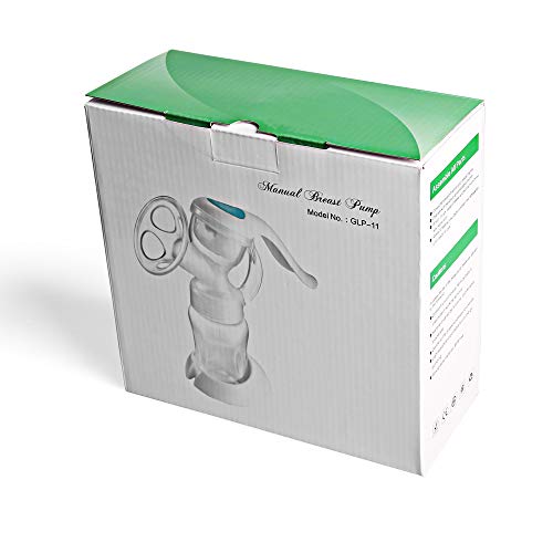 Gland Manual Breast Milk Pump for Breastfeeding, BPA Free, Portable Traveling - Thumbnail 4