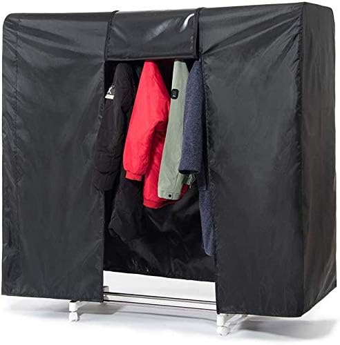 bag with clothes rack