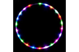 LED Light Up Hoops, Color Changing LED Dance Fitness Hoops for Adults and Kids