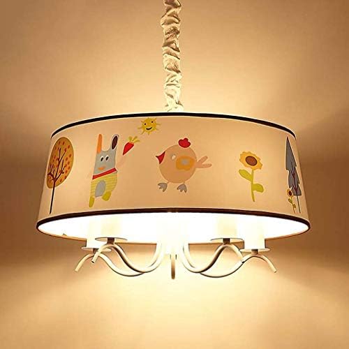 FXING Cartoon Animal Child Light Room Hanging Lamps European-style Simple Boys And Girls Room Lights Princess Room Bedroom Lights / E27 (Color : 3 head)