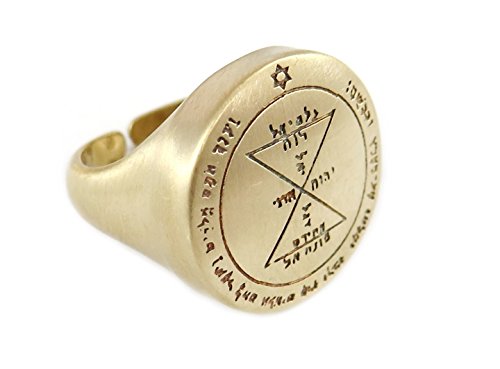 Love Attraction Seal of Solomon Ring, Adjustable