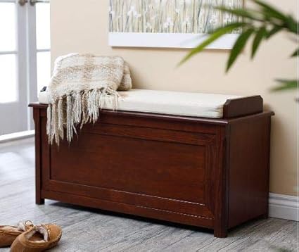 Amazon Com Homek End Of Bed Storage Bench Bedroom Benches