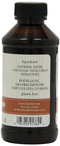 Rodelle, Alcohol Free Vanilla Flavor, 4 oz