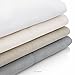 Linenspa Brushed Microfiber Ultra Soft Bed Sheet Set - Wrinkle Resistant - Twin Size - Ivory
