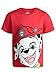 Nickelodeon Paw Patrol Marshall Rubble Rocky Chase Toddler Boys 4 Pack Graphic T-Shirts Chase, Marshall, Rubble & Rocky 3T