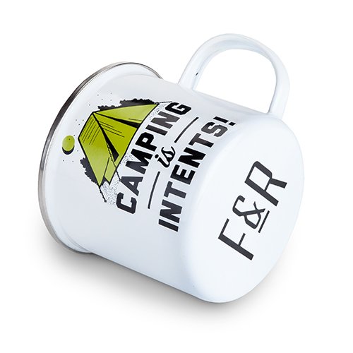 Camping Is Intents Enamel Camping and Outdoor Mug by Foster and Rye