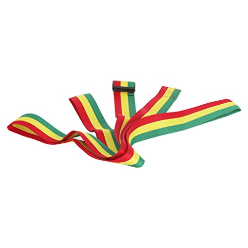 image for MonkeyJack Colorful Djembe Gig Stage Strap African Hand Drum Belt Perc