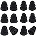 JNSA Triple Flange Noise Cancelling Ear gels Buds Ear Tips Compatible with S0NY, SENS0, Beat s Flex, Beat s X Earphones,Black PRO3FSM6P