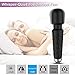 Personal Wand Vibrator with 8 Powerful Speeds 20 Vibration Modes for Men and Women, Paloqueth Handheld Realistic Vibrator Adult Sex Toy for Full Body Massage, Rechargeable Cordless