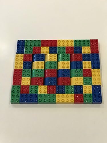 Playcenter Authority Duplo/Mega Compatible 60pc Block Set-Packaged and Shipped in A Clear Poly Bag