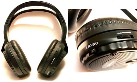 THE NEW PRO VISION PRHE1001 / PRHE 1001 Universal IR Wireless Entertainment System Infrared DVD Player Headphones for in Car TV Video Audio Listening