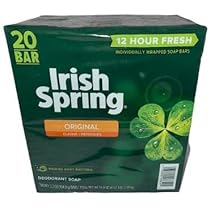 Amazon.com : Irish Spring bar Soap (20/4 Oz Net Wt Oz), Original  