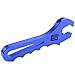 EVIL ENERGY AN Hose Fitting Adjustable Wrench Spanner Lightweight Aluminum 3AN-16AN Blue