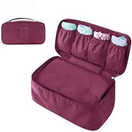 Jineams Portable Multifunctional Travel Organizer Bra Underwear Bag Suitcase