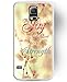 Phone Case for Samsung Galaxy S5, UKASE Easy Snape-on Cover Cases with Stylish Design of Joy of the Lord is My Strength