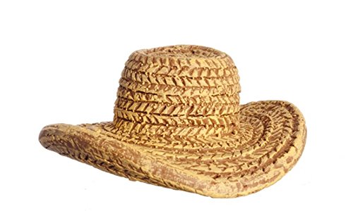 Dollhouse Miniature 1:12 Scale Polyresin Straw HAT #T8602