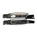 Eyekepper Stainless Steel Frame Plastic Temple Mini Folding Reading Glasses +2.0