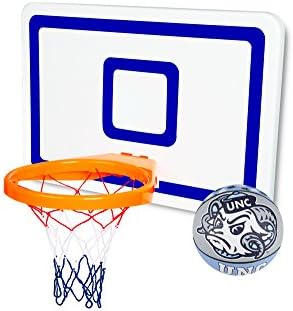Trampoline XL Mini Basketball Hoop CLAMP ON with NCAA BALL CHOICE by VersaHoop: Trampoline, Boat, Pontoon, Pop Up Tent, Beach, Tailgate, Tennis Court, RV Ladder...