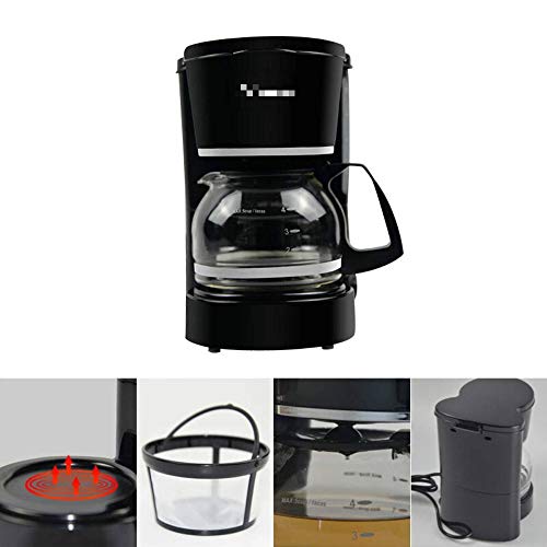 ZIXERN Kaffeemaschine Automatische Filterkaffeemaschine 590W 220V Wärmespeicherung Langlebig Geeignet Für Die Küche Zu… – Bild 3