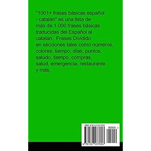 1001+ frases básicas español - catalán (Spanish and Catalan Edition)