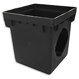 NDS 1200 12" by 12" Catch Basin, Black