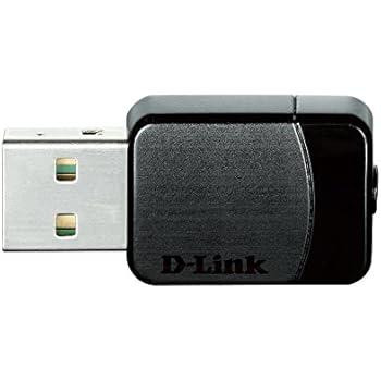 D-Link Wireless Dual Band AC600 Mbps USB Wi-Fi Network Adapter (DWA-171)