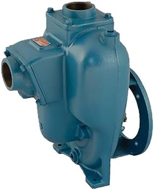 MP Pumps 33501 Flomax 10 Self Priming Centrifugal Pump Cast Iron, Closed Couple 184TC, 7.5 hp, 3 Phase Motor, 5.5" Impeller, Double Seal Mechanical Seal Designation for The T-21, 2" x 2"