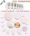 ELECFIND Neodymium Rare Earth for Magnets Disc,Hooks,Permanent,DIY, Refrigerator Fridge Magnet Disc Organization Crafts