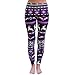 Elevin(TM)Fashion Women Cotton Skinny Tribal Printed Stretchy Leggings Pants